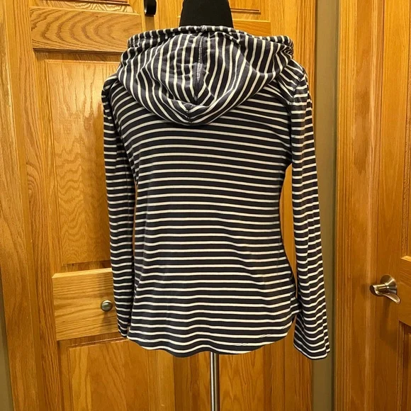 Eddie Bauer striped Hoodie Lightweight - Picture 3 of 4